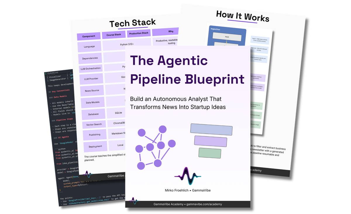 🎓 The Agentic Pipeline Blueprint is Live