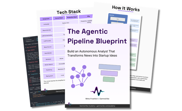 🎓 The Agentic Pipeline Blueprint is Live